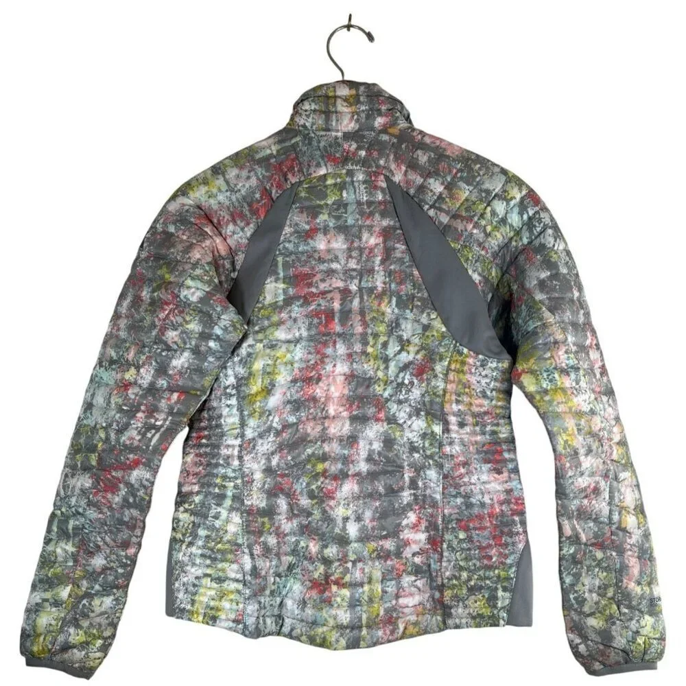 Eddie Bauer Womens Size XS Zip Jacket Storm 800 Quilted Goose Down Bright‎ Camo